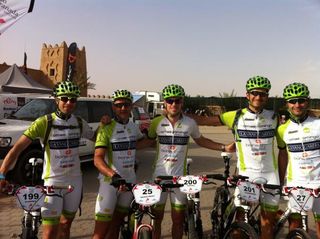 Equipo De Tomas Domingo con Garmin Iberia